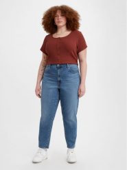 Levi's® Jeansy A0987-0008 Niebieski Mom Fit. Niebieskie jeansy m, bez wzorów. Za 219.99 zł.