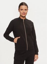 EA7 Emporio Armani Bluza 6DTM06 TJVHZ 0210 Czarny Regular Fit. Czarne bluzy EA7 Emporio Armani, s, bez wzorów, z bawełny, bez kaptura. Za 299.99 zł.