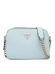 Guess Torebka Noelle II HWZG96 72140 Niebieski jasny. Niebieskie torebki klasyczne Guess, z aplikacjami, ze skóry, bez dodatków. Za 549.99 zł.