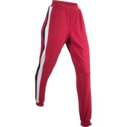 Spodnie dresowe, długie, Level 1 bonprix ciemnoczerwony. Spodnie dresowe bonprix. Za 69.99 zł.