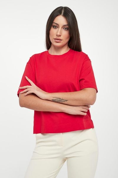 T-shirt damski Tyla JOOP!. T-shirty Joop!, xxs, bez wzorów, bez kołnierzyka, bez ramiączek. W wyprzedaży za 287.20 zł.