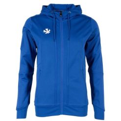 Damska bluza dresowa zapinana na zamek z kapturem Reece Australia Cleve TTS. Niebieskie bluzy REECE, s, bez wzorów, z dresówki, z kapturem. Za 231.30 zł.