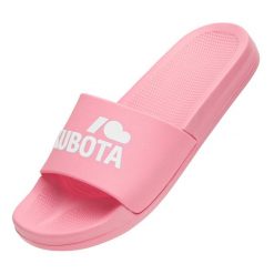 Kubota Klapki Basenowe Basic. Czerwone klapki Kubota, bez wzorów, bez obcasa. Za 99.99 zł.