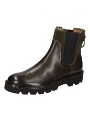 MELVIN & HAMILTON Skórzane sztyblety "Sally 187" w kolorze khaki rozmiar: 40. Brązowe botki Melvin & Hamilton, bez zapięcia. Za 462.29 zł.