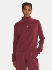 Guess Bluza Olympe V4YQ05 KCAY2 Bordowy Regular Fit. Czerwone bluzy Guess, m, z aplikacjami, z syntetyku, bez kaptura. Za 329.99 zł.