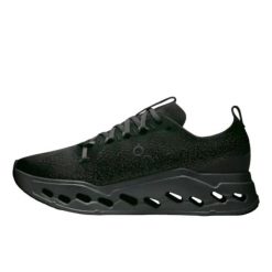 On Running Cloudsurfer Max Black Eclipse. Czarne obuwie sportowe On, z meshu, bez zapięcia. Za 969.76 zł.