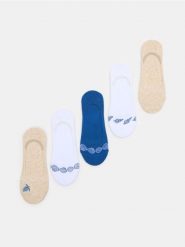 Skarpetki stopki z morskim motywem 5 pack - beżowy. Brązowe skarpety Sinsay, bez wzorów. Za 12.99 zł.