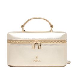 Torebka Furla. Żółte torebki klasyczne Furla, bez wzorów, bez dodatków. Za 1,039.00 zł.