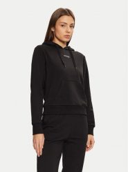 Guess Bluza O5RQ02 KCO31 Czarny Regular Fit. Czarne bluzy Guess, m, z aplikacjami, z bawełny, bez kaptura. Za 159.99 zł.