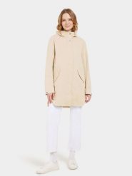 Didriksons Parka "Naomi" w kolorze beżowym rozmiar: 40. Brązowe parki Didriksons, bez kaptura. Za 349.95 zł.