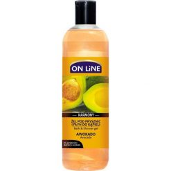 On Line Żel pod prysznic i płyn do kąpieli 2w1 Awokado 500ml. Płyny do kąpieli On Line. Za 10.46 zł.
