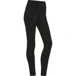 Damskie legginsy jeździeckie z pełną przyczepnością Equipage Kalea. Niebieskie legginsy EQUIPAGE, m, bez wzorów, z elastanu. Za 339.50 zł.
