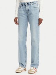 Tommy Jeans Jeansy Sophie DW0DW23582 Niebieski jasny Straight Fit. Niebieskie jeansy Tommy Jeans, bez wzorów. Za 329.99 zł.