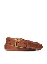 Polo Ralph Lauren Pasek Damski 405828968002 Brązowy. Brązowe paski Polo Ralph Lauren, bez wzorów, ze skóry. Za 289.99 zł.
