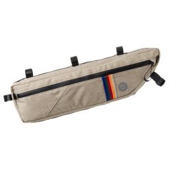 Torba na ramę Venture wodoodporna z odblaskami. Brązowe torby na ramię AGU, bez wzorów, z materiału, vintage, na ramię, bez dodatków. Za 283.50 zł.