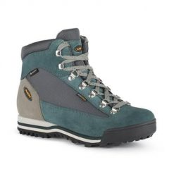 Buty trekkingowe damskie Aku Ultra Light Micro Gtx. Niebieskie trekkingi Aku, z zamszu, trekkingowe. Za 743.00 zł.