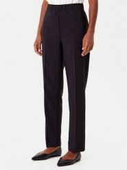 Joseph Ribkoff Spodnie materiałowe 253298 Czarny Slim Fit. Czarne spodnie materiałowe Joseph Ribkoff, bez wzorów, z materiału. Za 679.99 zł.