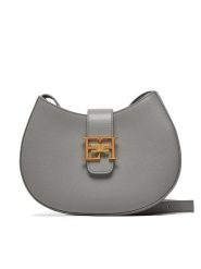 Elisabetta Franchi Torebka BS-41F-41E2-V550 Szary. Szare listonoszki Elisabetta Franchi, bez wzorów, ze skóry, bez dodatków. Za 2,199.00 zł.