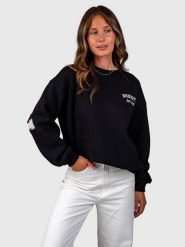Brunotti Bluza "Alm" w kolorze czarnym rozmiar: M. Czarne bluzy Brunotti, m, bez wzorów, z bawełny, bez kaptura. Za 122.38 zł.