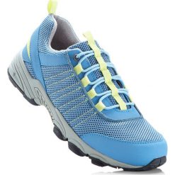 Buty trekkingowe bonprix niebieski-limonka. Obuwie sportowe bonprix. Za 79.99 zł.