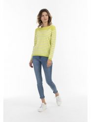 Usha Sweter w kolorze limonkowym rozmiar: XL. Zielone swetry Usha, xl, bez wzorów, bez ramiączek. Za 144.92 zł.