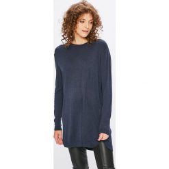 Tommy Jeans - Sweter. Niebieskie swetry Tommy Jeans, m, bez wzorów, z dzianiny, bez ramiączek. W wyprzedaży za 299.90 zł.
