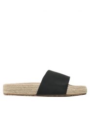 Roxy Espadryle ARJL101053 Czarny. Czarne espadryle Roxy, bez wzorów, ze skóry, bez obcasa, bez zapięcia. Za 199.99 zł.