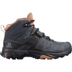 Buty trekkingowe damskie Salomon X Ultra 4 Mid Gtx W. Czarne trekkingi Salomon, z materiału, trekkingowe. Za 814.00 zł.
