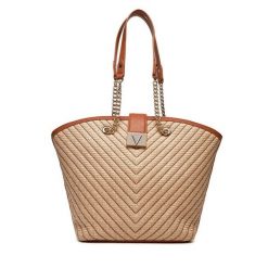 Torebka Valentino. Brązowe torebki klasyczne Valentino, bez wzorów, bez dodatków. Za 519.99 zł.