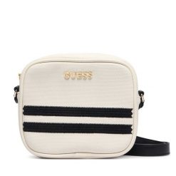 Torebka Guess. Białe listonoszki Guess, z aplikacjami, bez dodatków. Za 264.99 zł.