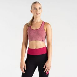 Stanik sportowy damski Don't Sweat It. Brązowe bielizna sportowa Dare 2b, s, bez wzorów, z elastanu. Za 100.90 zł.