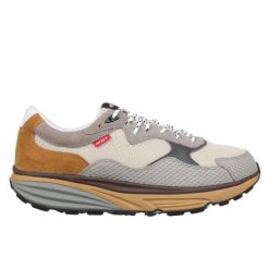 Damskie buty outdoor MBT Narita. Brązowe trekkingi MBT, z gumy, na fitness i siłownię. Za 765.55 zł.