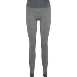 Damskie legginsy bezszwowe z wysokim stanem Hummel Mt Shine. Szare legginsy Hummel, bez wzorów, z podwyższonym stanem. Za 170.00 zł.