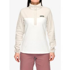 Bluza polarowa damska Columbia Benton Springs Half Snap Pull Over II. Brązowe bluzy Columbia, bez wzorów, z polaru, bez kaptura. Za 203.49 zł.