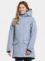 Didriksons Parka Frida Wns Parka 7 504815 Niebieski Regular Fit. Niebieskie parki Didriksons, z syntetyku, bez kaptura. Za 839.99 zł.