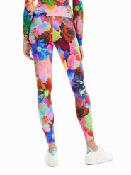 Desigual Legginsy Tulipa 23SWKK07 Kolorowy Slim Fit. Legginsy Desigual, m, bez wzorów, z syntetyku. Za 379.99 zł.
