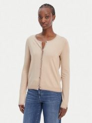 Liu Jo Kardigan WA6280 MS49I Beżowy Regular Fit. Brązowe kardigany Liu Jo, xs, bez wzorów, z wiskozy. Za 429.99 zł.
