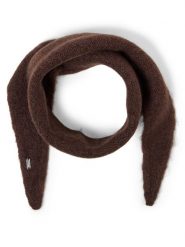 Opus Szalik z domieszką wełny Kobiety brązowy, ONE SIZE. Brązowe szaliki Opus, bez wzorów, z wełny. Za 99.95 zł.