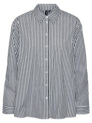 Vero Moda Koszula w kolorze czarno-białym rozmiar: S. Białe koszule Vero Moda, s, bez wzorów, z bawełny, bez kołnierzyka, bez ramiączek. Za 125.45 zł.