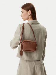 HUGO Torebka Jodi 50562945 Brązowy. Brązowe listonoszki Hugo, bez wzorów, ze skóry, bez dodatków. Za 449.99 zł.