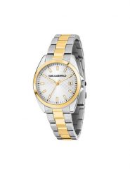 KARL LAGERFELD Zegarek R0553101507 Srebrny. Szare, analogowe zegarki KARL LAGERFELD, srebrne. Za 849.99 zł.