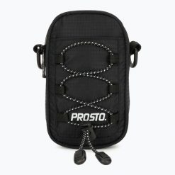 Saszetka PROSTO Zeta. Czarne torby na ramię Prosto, bez wzorów, z materiału, eleganckie, bez dodatków. Za 94.99 zł.