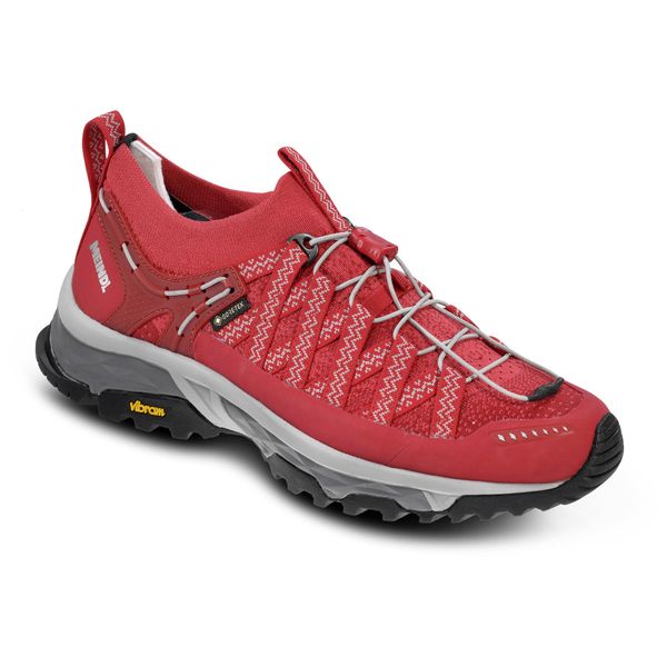 Buty turystyczne damskie Meindl Aruba Gore-Tex. Czerwone trekkingi Meindl, z gore-texu, do biegania. Za 746.91 zł.