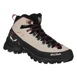 Buty trekkingowe damskie Salewa Alp Mate Winter Mid Wp. Białe trekkingi Salewa, z materiału, za kostkę, trekkingowe. Za 780.00 zł.