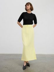 BGN Spódnica w kolorze żółtym rozmiar: 36. Żółte spódnice BGN, na co dzień, bez wzorów, maxi, proste. Za 78.99 zł.