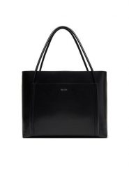 Calvin Klein Torebka Ck Linn Large Shopper K60K613109 Czarny. Czarne shopper Calvin Klein, bez wzorów, ze skóry, bez dodatków. Za 409.99 zł.