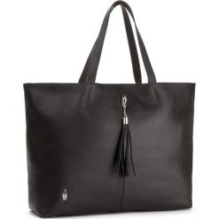 Torebka WOJEWODZIC - W1608/GS01 Czarny. Czarne shopper Wojewodzic, bez wzorów, ze skóry, duże, bez dodatków. Za 560.00 zł.