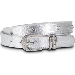 Pasek ze sztrasami bonprix srebrny kolor. Paski bonprix. Za 44.99 zł.