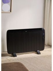 CREATE Termowentylator "Warm Slim" w kolorze czarnym - 112 x 66 x 11,5 cm rozmiar: onesize. Nawilżacze powietrza CREATE. Za 260.99 zł.