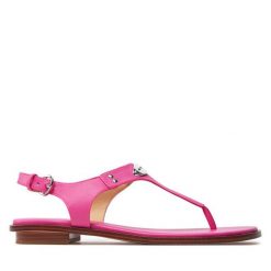 Sandały MICHAEL Michael Kors. Czerwone sandały MICHAEL Michael Kors, bez wzorów, bez obcasa, na płaskiej podeszwie, bez zapięcia. Za 539.99 zł.
